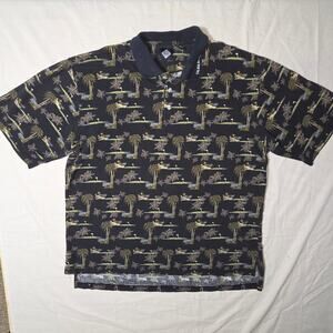 Vintage Tabasco gold polo